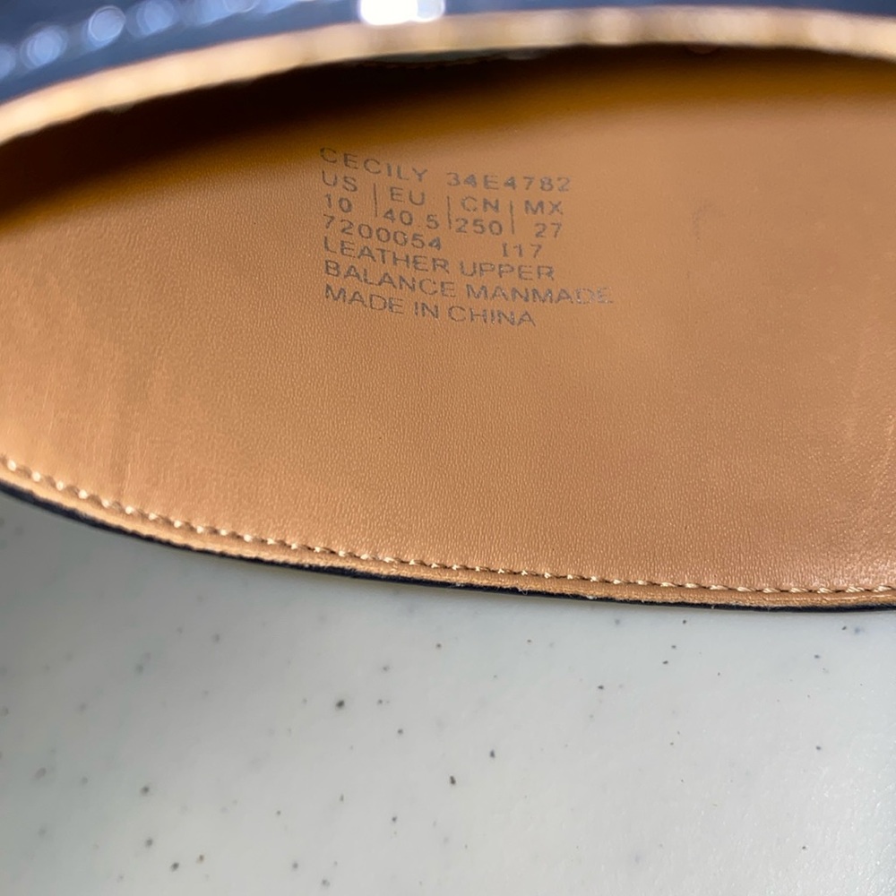 Calvin Klein Cecilly Navy Python Patent Leather S… - image 8